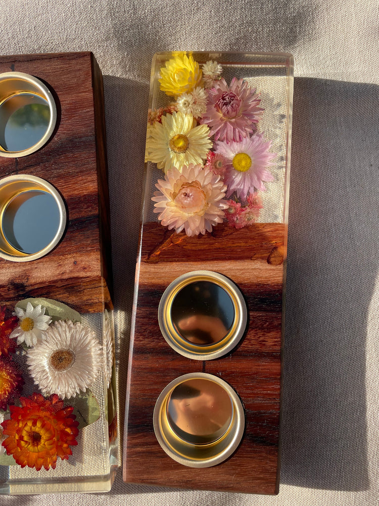 *PRE ORDER ~ SALLY Organic Tea Light Holders