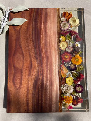 *PRE ORDER ~ SALLY Organic Native Floral Board (Pick your size)