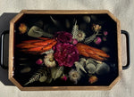 Floral Tray small rectangular