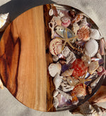 *PRE ORDER for 2025 ~ Pink Mussel Shells Butchers Block Round 300mm