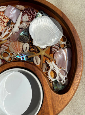 Chip & Dip Tray ~ Shells