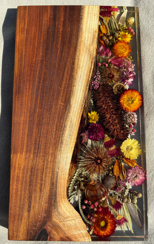 SALLY Organic Native Floral Board 410mm x 230mm