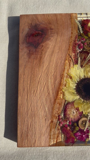 
            
                Load and play video in Gallery viewer, Jarrah Organic Native Floral Board 300mm x 200m
            
        