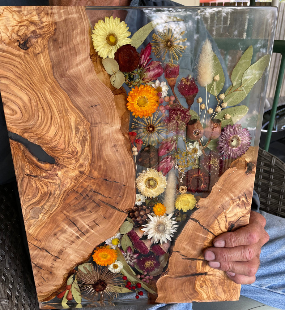 *PRE ORDER for 2025 ~ OLIVEWOOD Organic Native Floral Board (Pick your size)