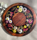 *PRE ORDER ~ Floral Round Black indi evening 33cm